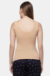 Floret Cotton Camisole (Pack of 2) - Skin Black — thumbnail 3